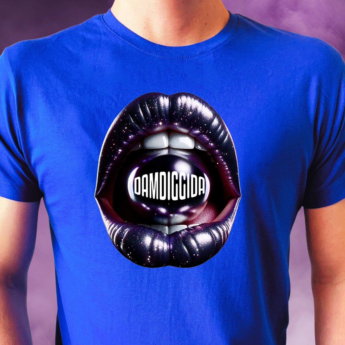 Damdiggida T-shirt (blue)